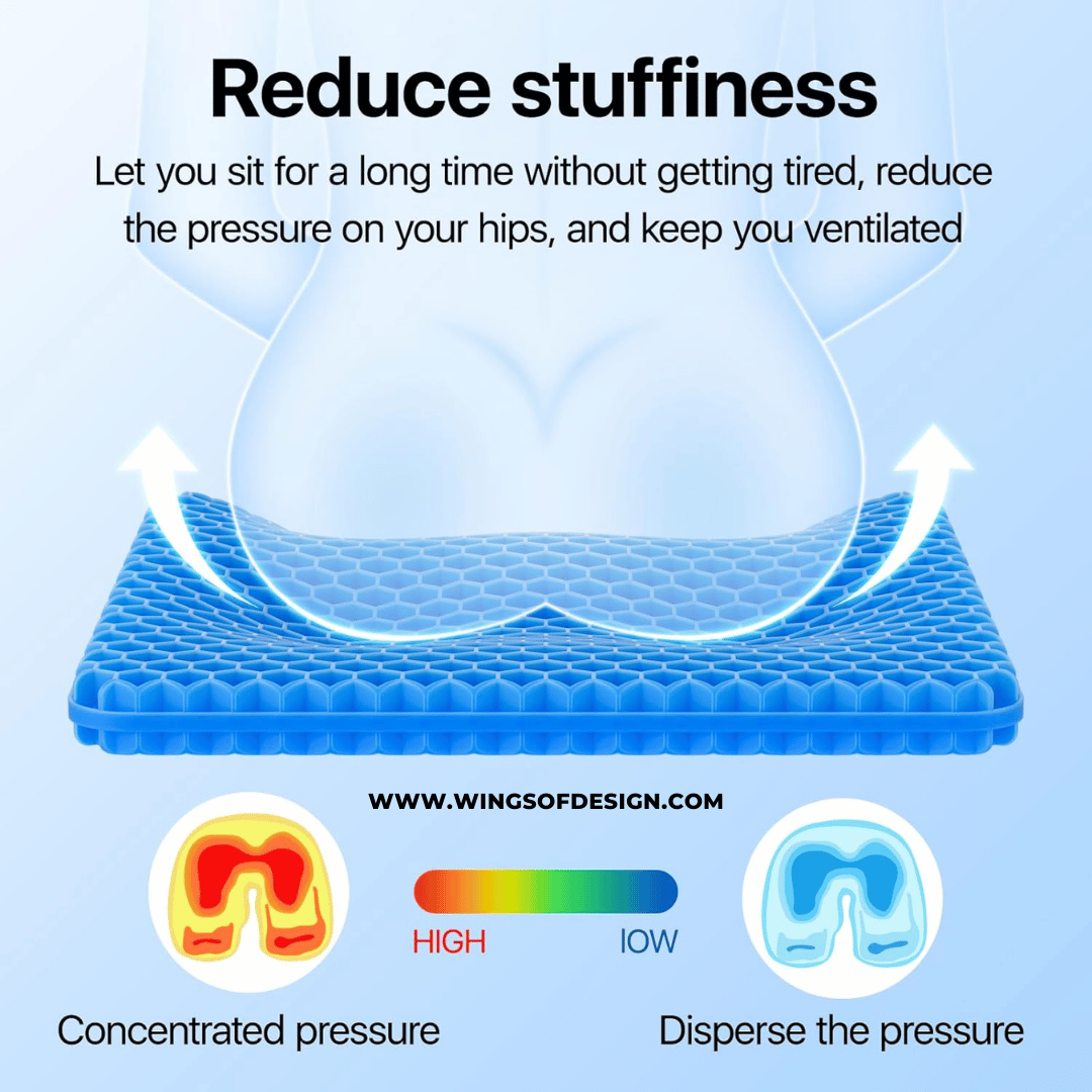 CloudEase™ Silicone Gel Cushion