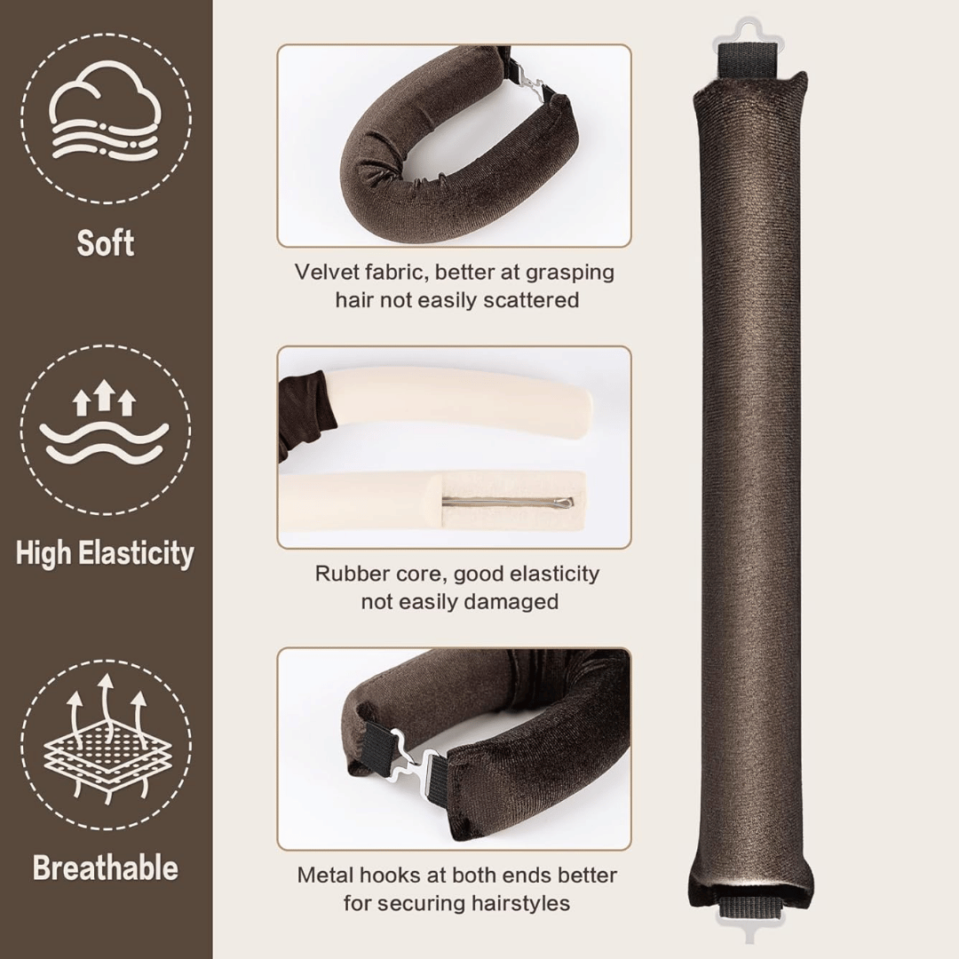 DreamCurls™ Heatless Curling Rods (Pack of 3)