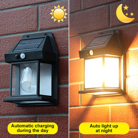 Solar Wall Lamp with Motion Sensor