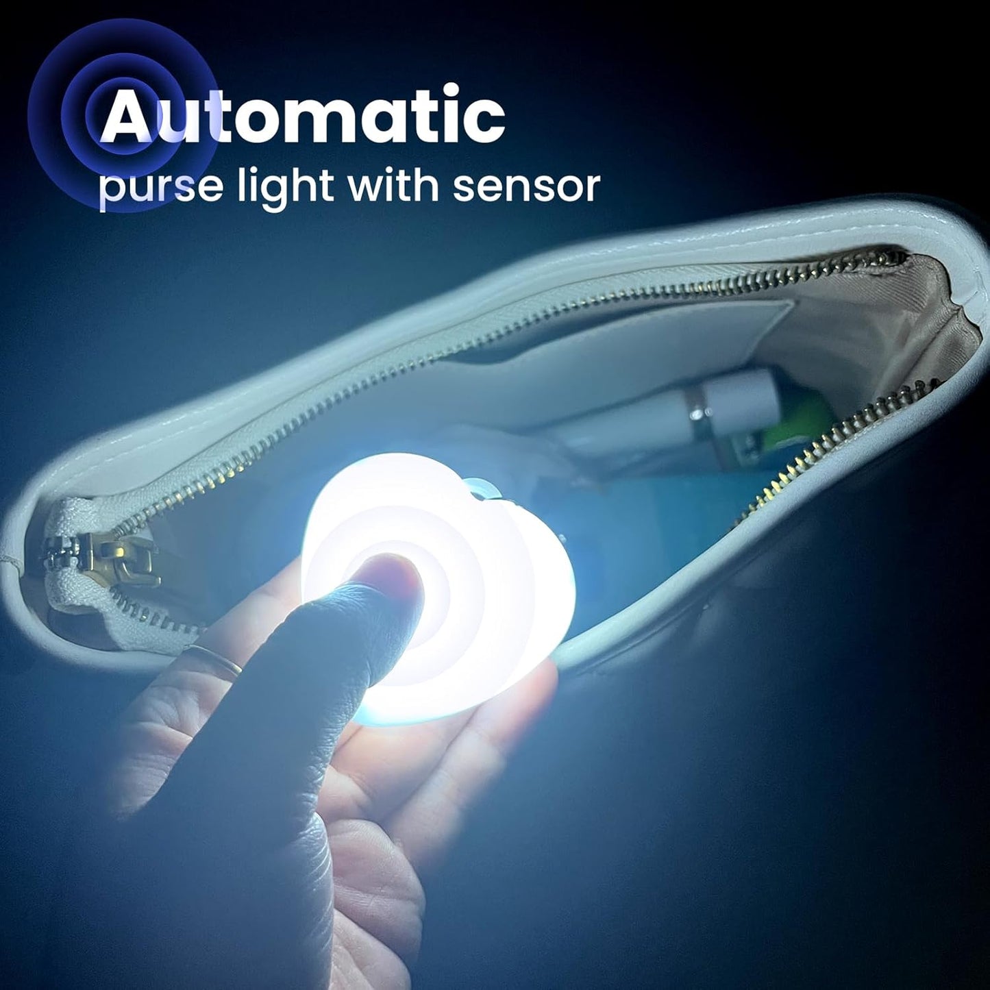 GlowHeart™ Smart Purse Light
