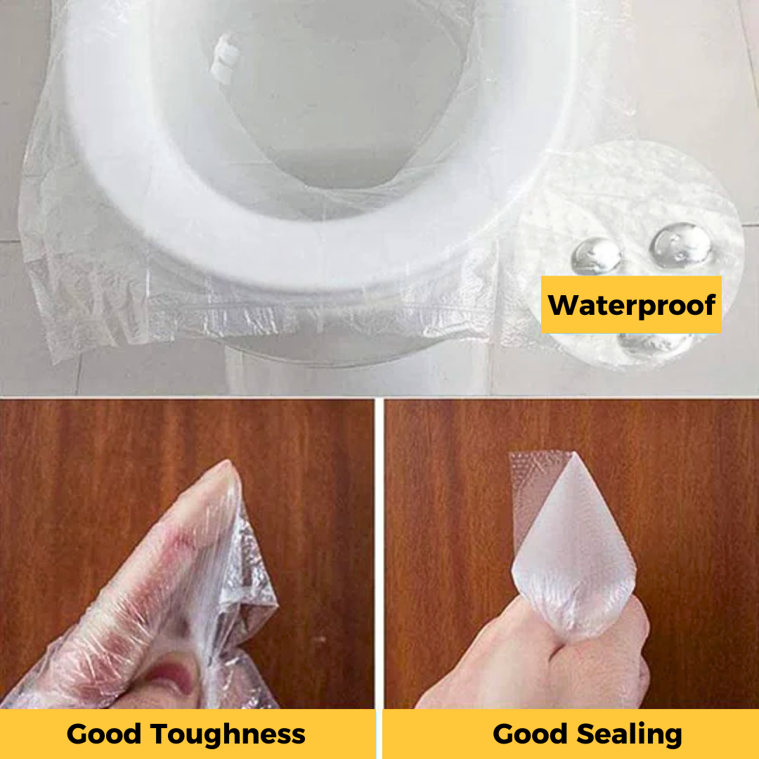 Disposable Toilet Seat Covers - Pack of 50