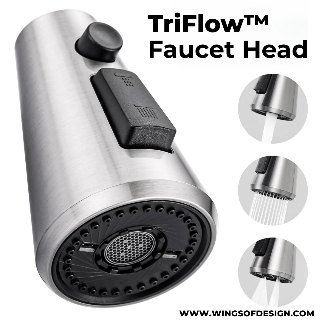 TriFlow™ Faucet Head