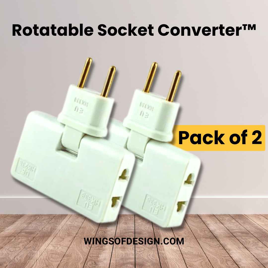 Rotatable Socket Converter™ (Pack of 2)