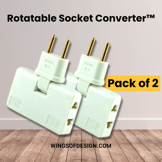 Rotatable Socket Converter™ (Pack of 2)