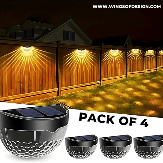 Solar Fence Lights™ (Pack of 4)