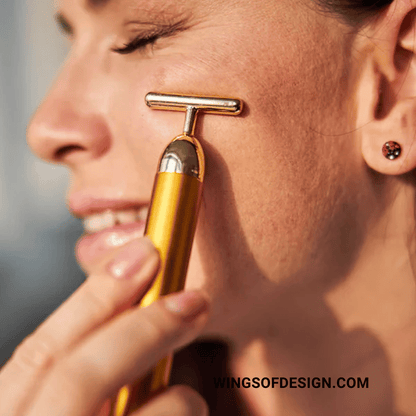 24K Gold Vibrating Face Roller™