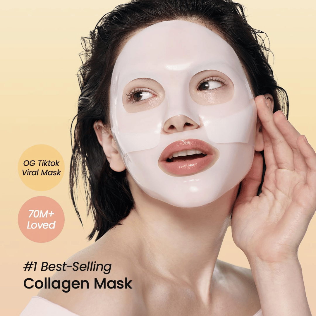 LumiGlow™ Overnight Collagen Mask (Pack of 4)