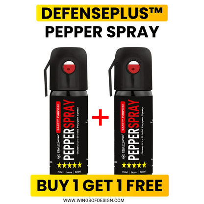 DefensePlus™ Pepper Spray | BUY 1 GET 1 FREE