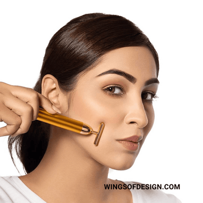 24K Gold Vibrating Face Roller™