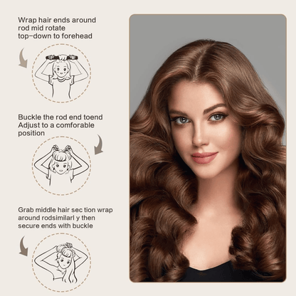 DreamCurls™ Heatless Curling Rods (Pack of 3)