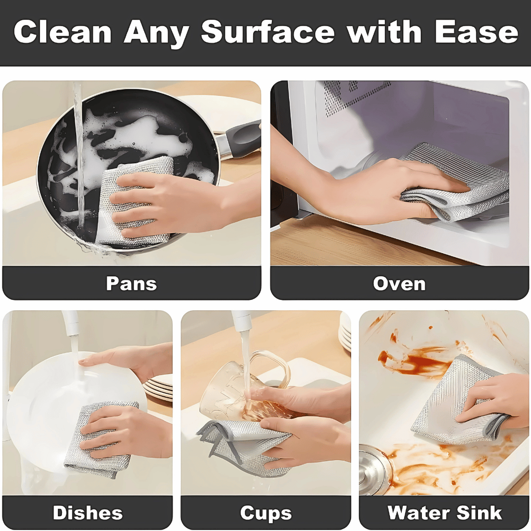 ScrubWire™ Cleaning Rags
