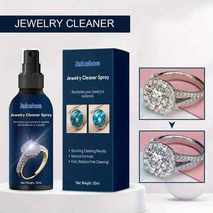 Jewelry Cleaner Spray for Metal Gold Gemstones (Pack of 2)