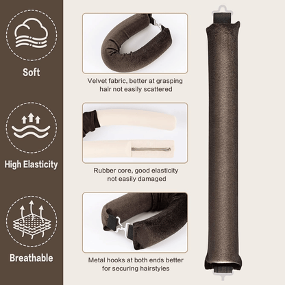 DreamCurls™ Heatless Curling Rods (Pack of 3)