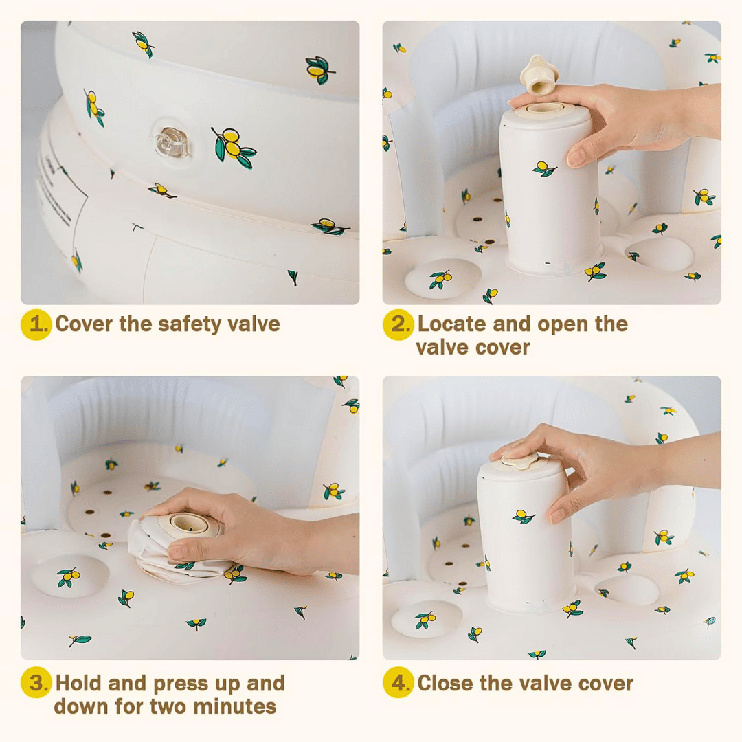 SnugNest™ Inflatable Baby Chair