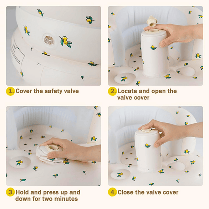 SnugNest™ Inflatable Baby Chair