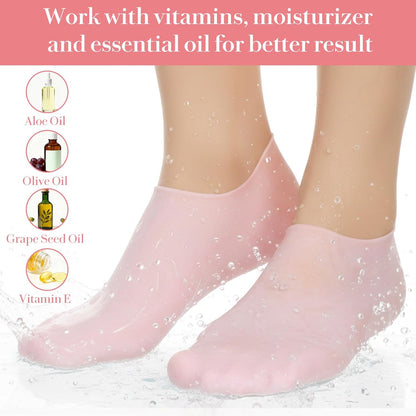 HeloSoft™ Gel Heel Socks