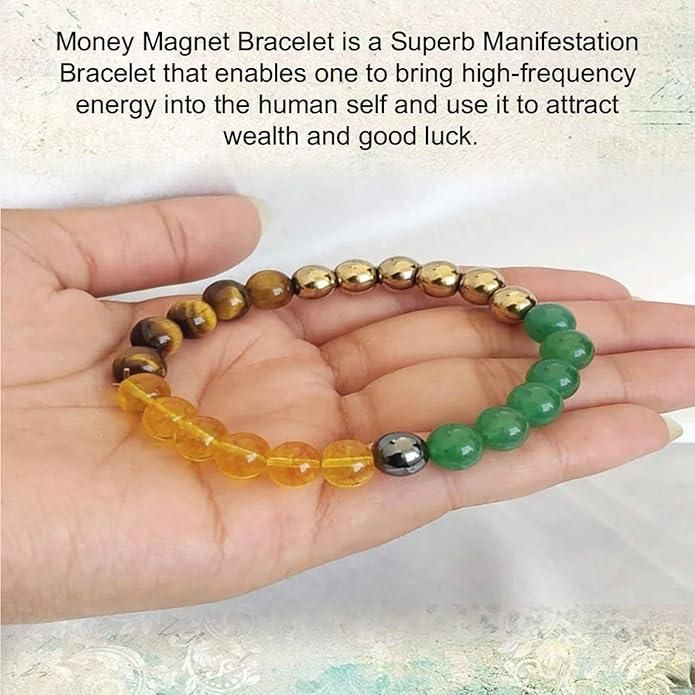 Natural Money Magnet Bracelet (Pack of 1)