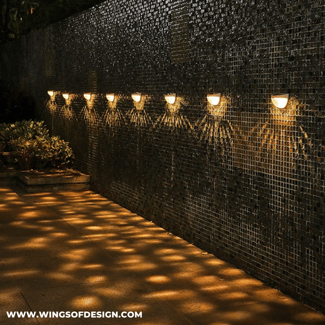 Solar Fence Lights™ (Pack of 4)