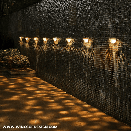 Solar Fence Lights™ (Pack of 4)