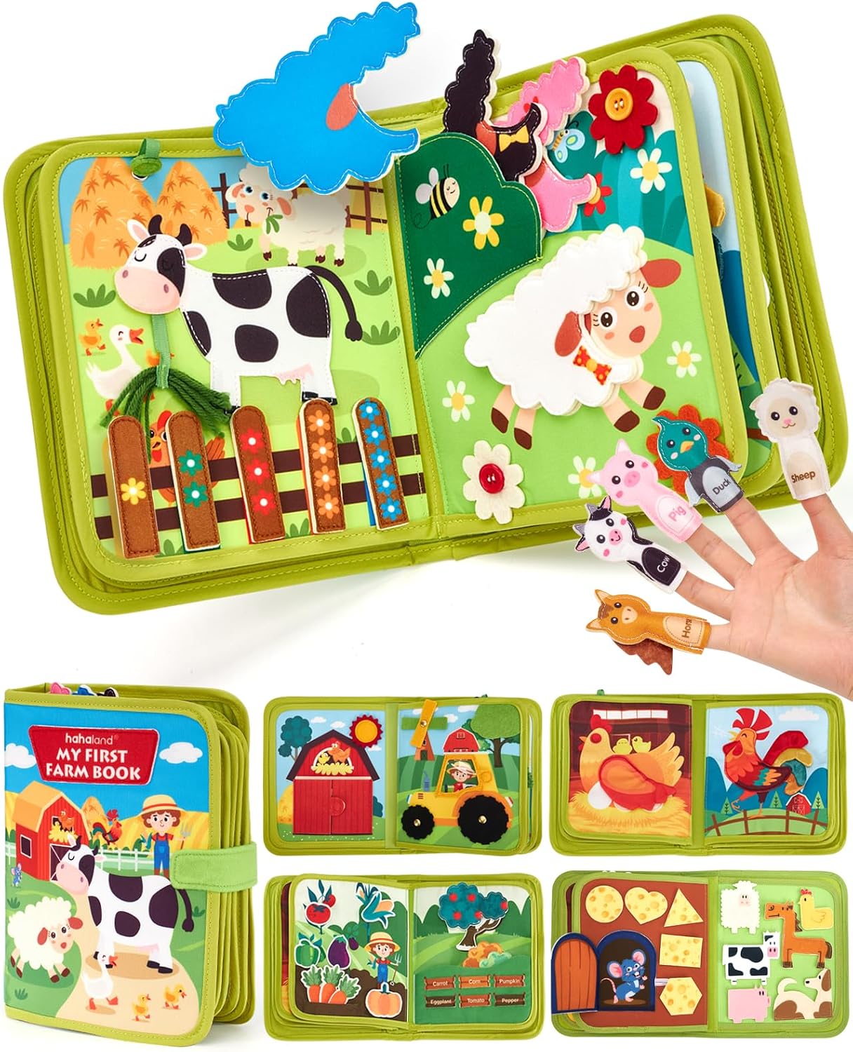 Montessori Farm Story Busy Book