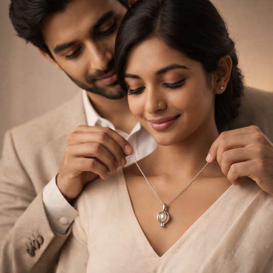 Freshwater Shell Canned Oyster – Ocean Love Real Pearl Necklace Set