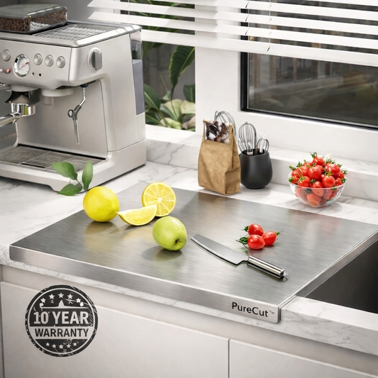 PureCut™ Stainless Chopping Board