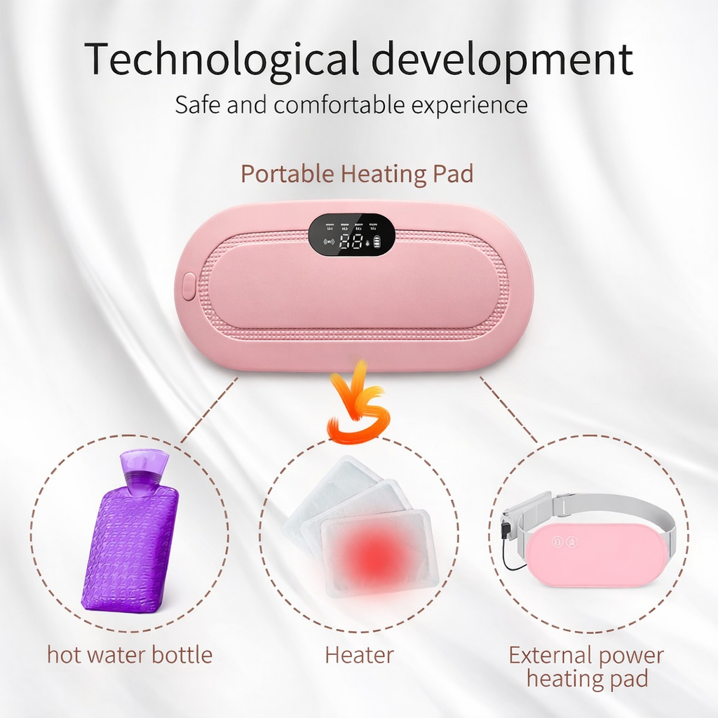 Portable Cordless Heating Pad - Menstrual Heating Pad