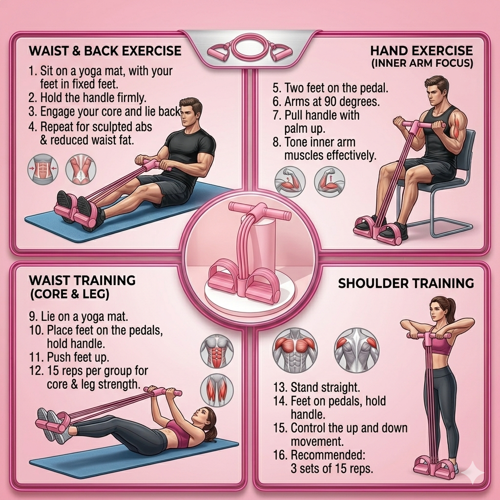 FlexiCore™ Home Workout Band