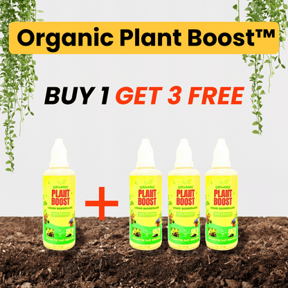 100% Organic Plant Boost Biofertilizer | BUY 1 GET 3 FREE