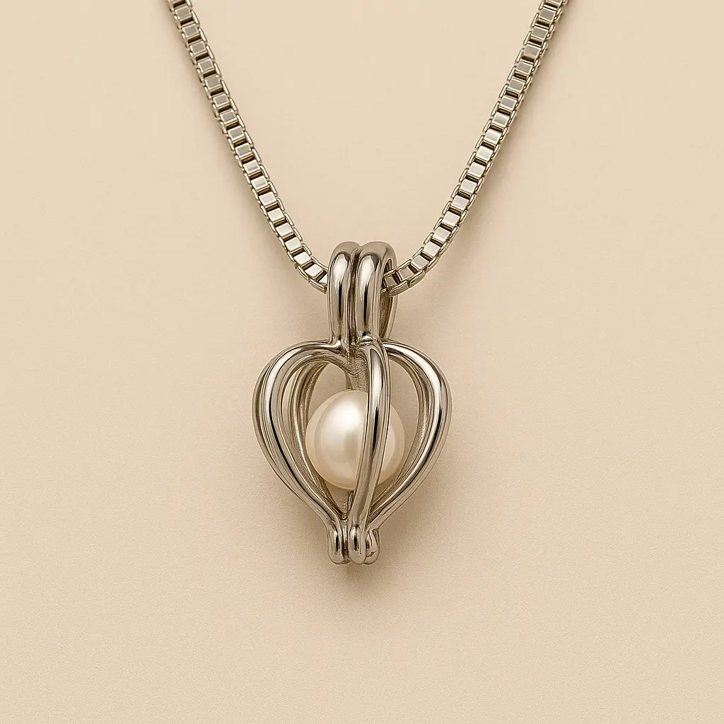 Precious Pearl Necklace – Chain Included