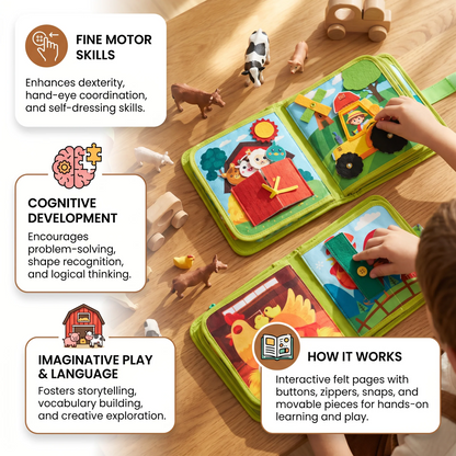 Montessori Farm Story Busy Book