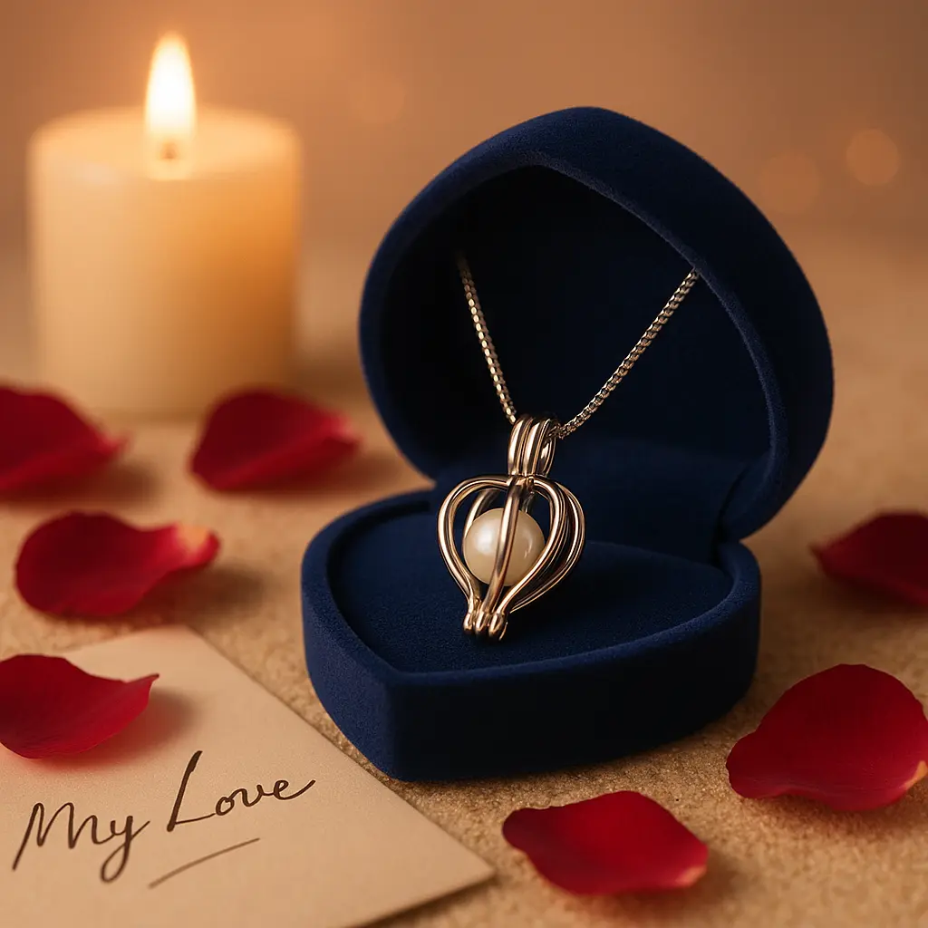Precious Pearl Necklace – Chain Included