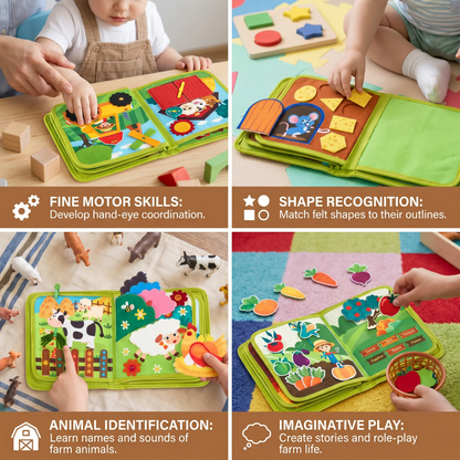 Montessori Farm Story Busy Book