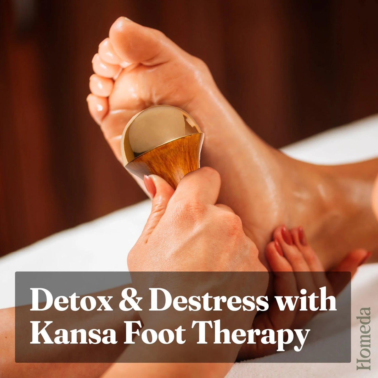 Kansa Wand: The Ancient Ayurvedic Face & Foot Detox Tool