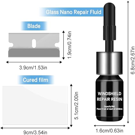 QuickFix™ Glass Repair Kit (Pack of 2)