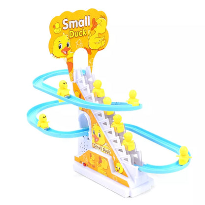 Stair Climbing Ducklings Race Track Set