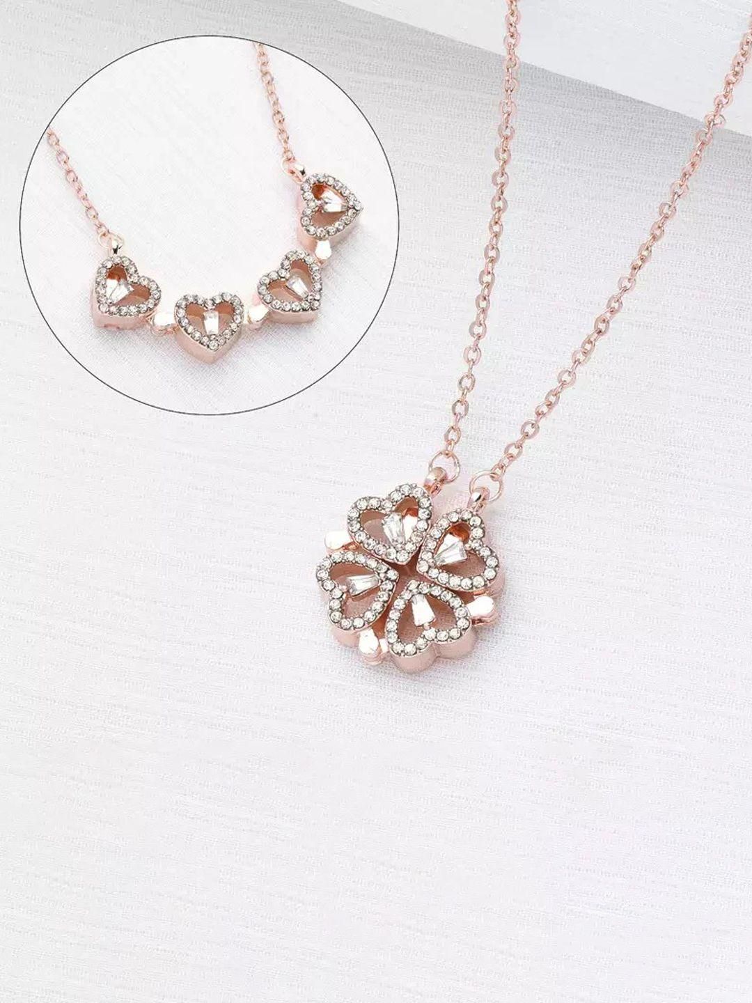 Four Hearts Leaf Clover Necklace™
